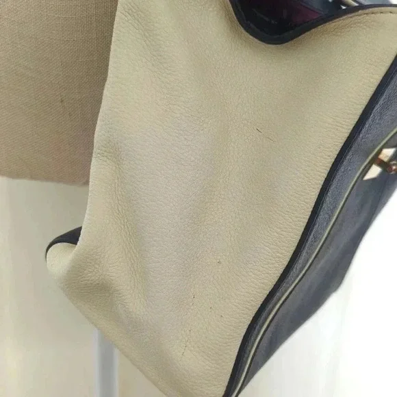 Kate Spade Wesley Place Laurel Satchel Black and Ivory - Picture 8 of 15